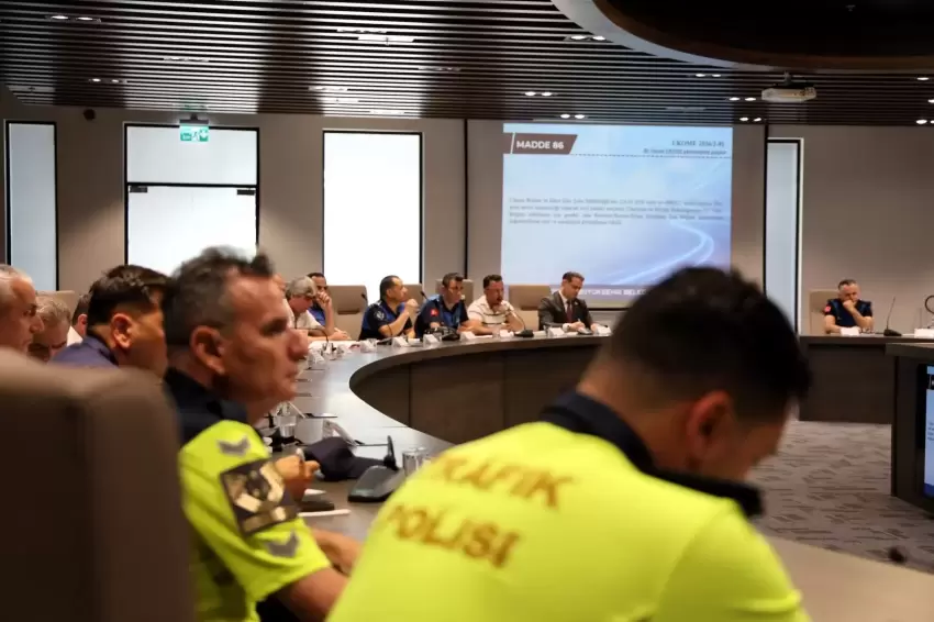 Kocaeli UKOMEde ulaşım için kritik kararlar alındı
