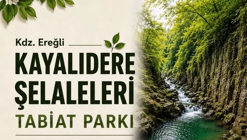 Kayalıdere Şelaleleri tabiat parkı ilan edildi