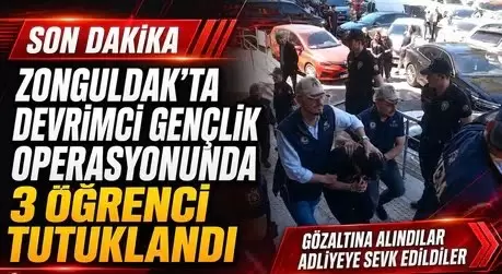 Devrimci Gençlik operasyonunda 3 öğrenci tutuklandı
