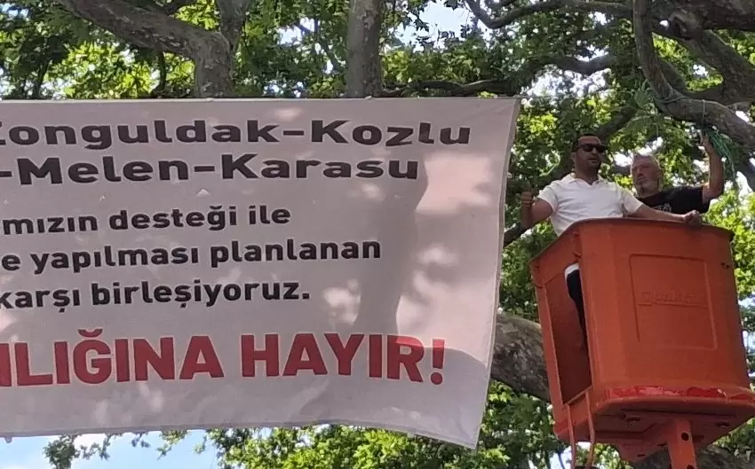 Kafes Balıkçılığı Projesine Karşı Dikkat Çeken Protesto