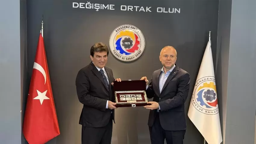 OYAK Genel Müdürü Prof. Dr. Murat Yalçıntaştan Kdz. Ereğli TSOya Ziyaret