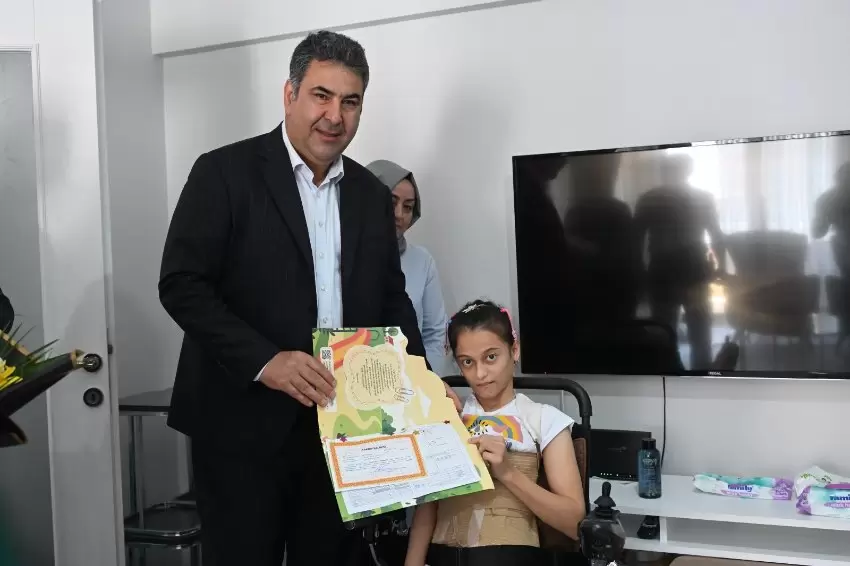 Kdz.Ereğlide karne sevincine anlam katan ziyaret