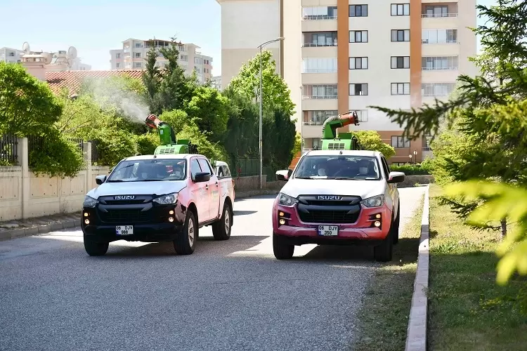 ABBnin ilaçlama mesaisi sürüyor