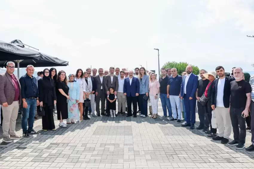 Gemlikte aşureler Biba ve Varanktan