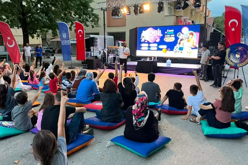 Bursa Orhanelide MobilFest ile bilim dolu gece
