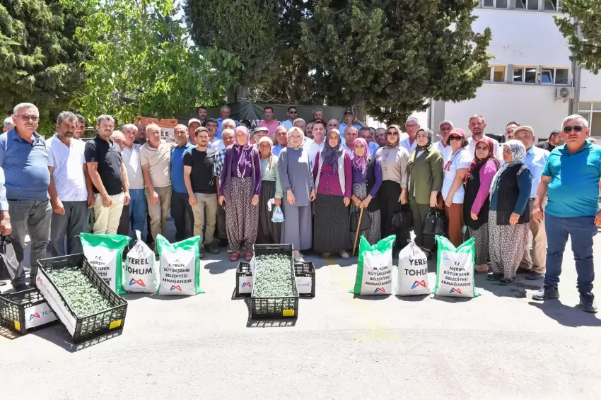 Mersin Büyükşehirden Gülnarlı üreticilere çok yönlü destek