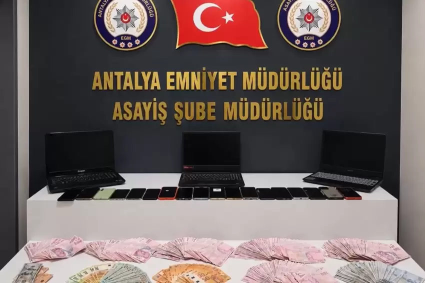 Antalyada son durak operasyonu 14 tutuklama
