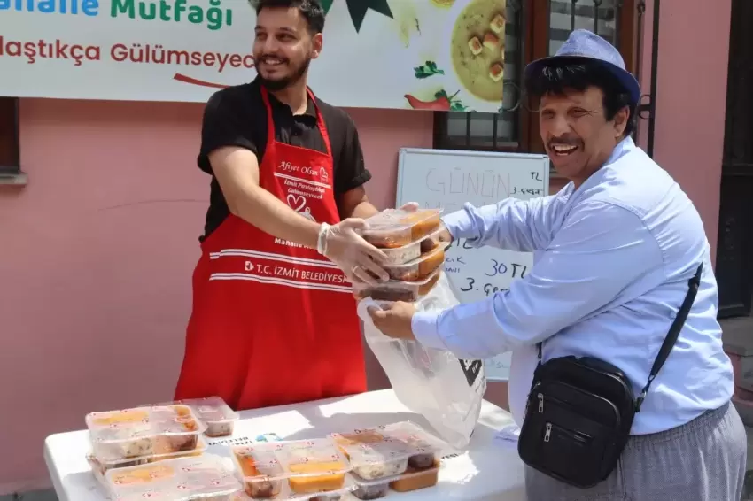 Kocaeli İzmitte kaliteli ve ekonomik yemek desteğini sürdürüyor