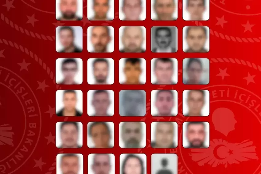 Kırmızı bültenli 54 firari 12 ülkeden Türkiyeye iade edildi