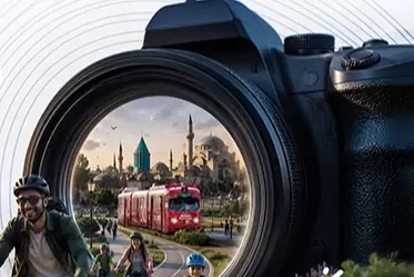 Konya Büyükşehirden Avrupa Bisiklet Başkent Konya temalı fotoğraf yarışması