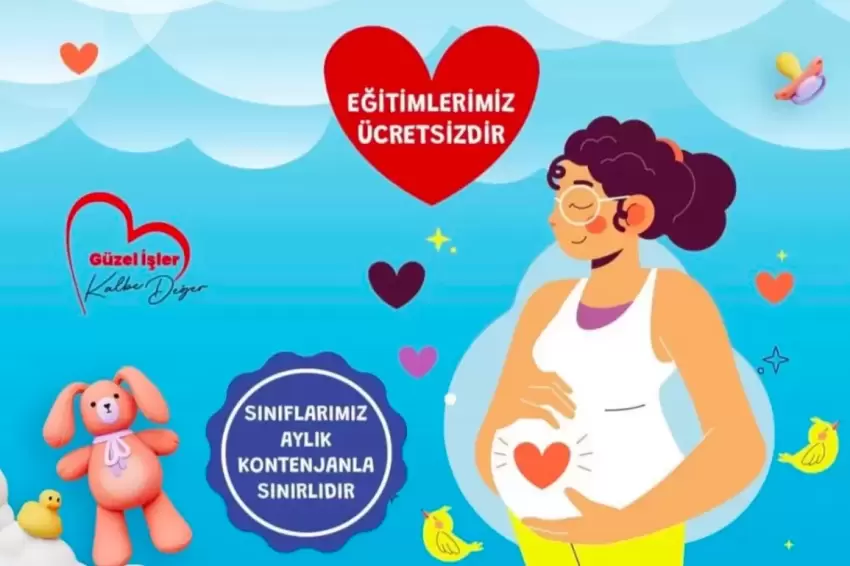 Kocaeli İzmitte anne adaylarına büyük destek