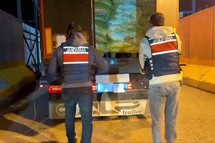 Vanda uyuşturucu operasyonu 333 kilogram skunk ele geçirildi