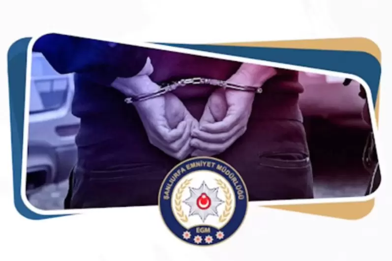 Şanlıurfada 31 yıl hapis cezası bulunan uyuşturucu hükümlüsü yakalandı