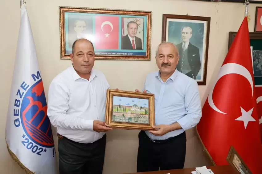 Gebzede Başkan Büyükgöz kırsal mahalle muhtarlarıyla