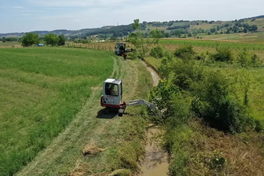 Tarım arazileri Büyükşehirle suya doydu