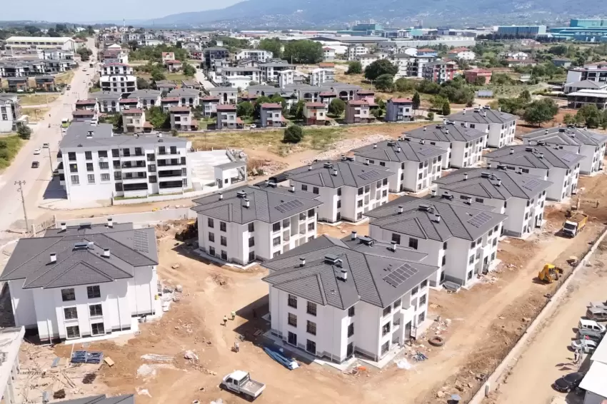 Kocaeli Kartepe Evlerinde teslim için geri sayım başladı