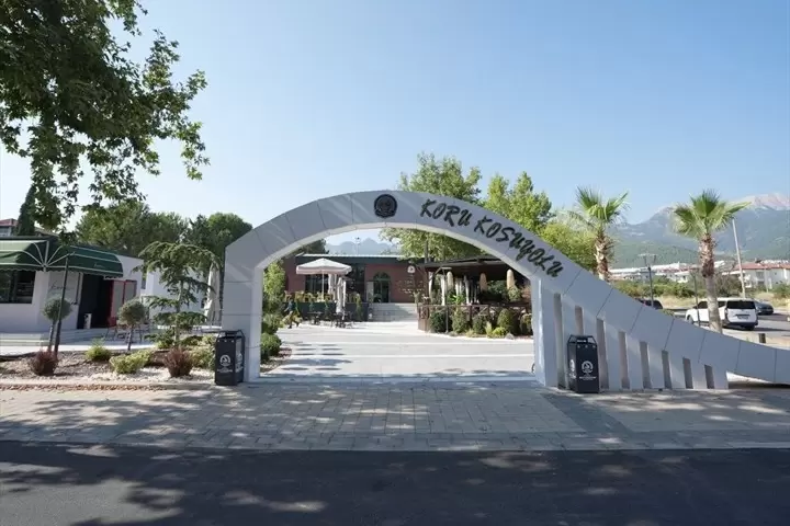 Denizlide Koru Koşuyolu hizmete açıldı