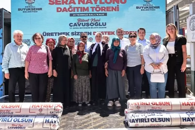 Denizli Büyükşehirden üreticiye büyük destek
