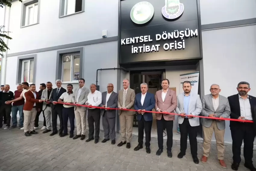 Bursa İnegölde Alanyurt Kentsel Dönüşüm Ofisi açıldı