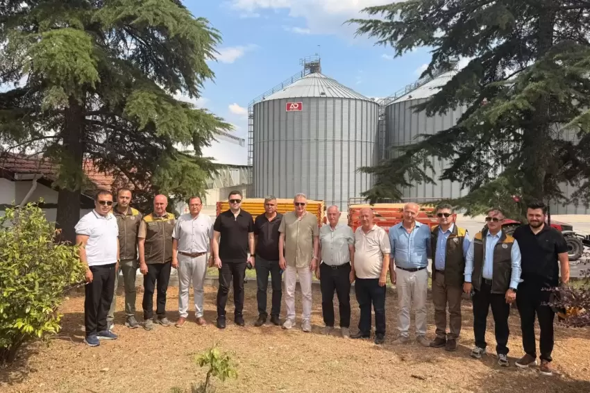 Ahmet Güldal TMO-TOBB LİDAŞ Keşan Şubesine hasat dönemi ziyareti