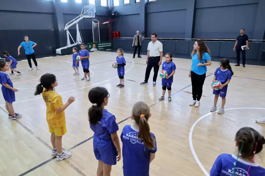 Konya Karatay Yaz Spor Okullarında heyecan