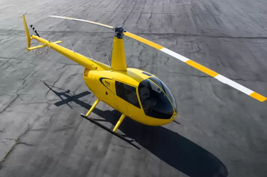 Ankarada eğitim helikopteri düştü: 2 yaralı