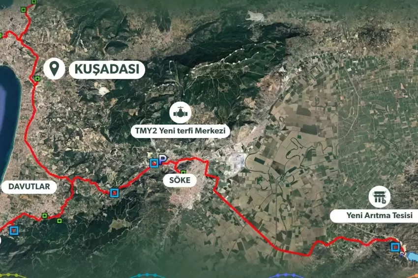 Kuşadası ve Sökenin su güvencesi artıyor