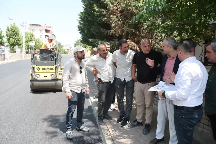 Kocaeli Çayırovada yol konforu için yoğun mesai