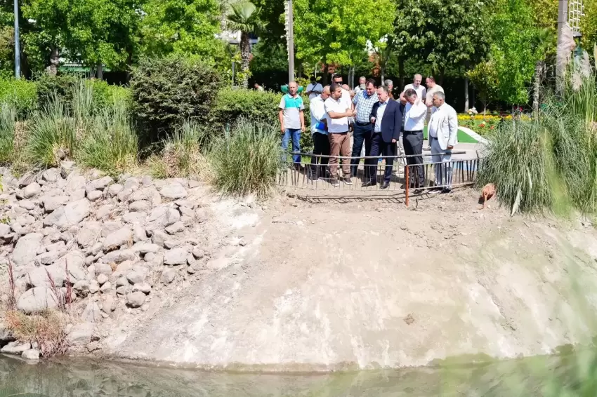 Manisada Başkan Dutlulu, çalışmaları yerinde inceledi