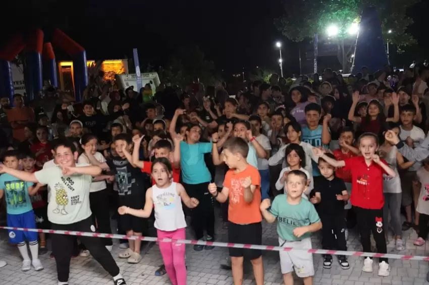 Kayseri Büyükşehir Spor Hacılarda çocukları sporla buluşturdu