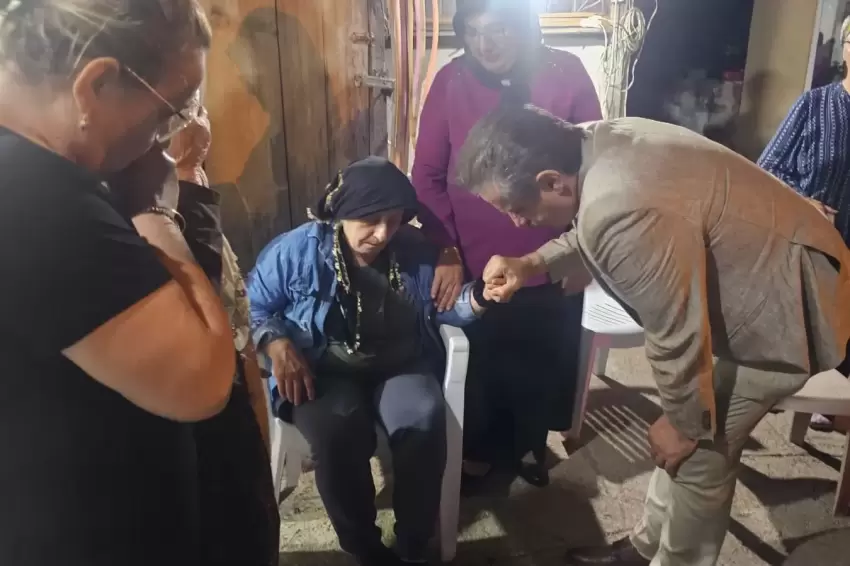 Artvin Milletvekili Faruk Çelikten acılı aileye taziye ziyareti