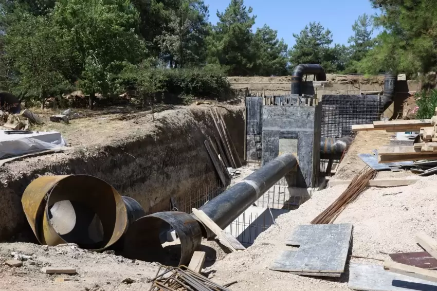 Büyükşehir ile Nilüferde içme suyu kapasitesi büyüyor