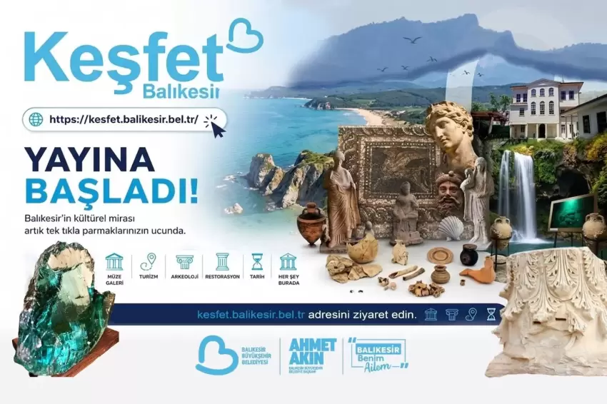 Balıkesirin dijital keşfi yayında