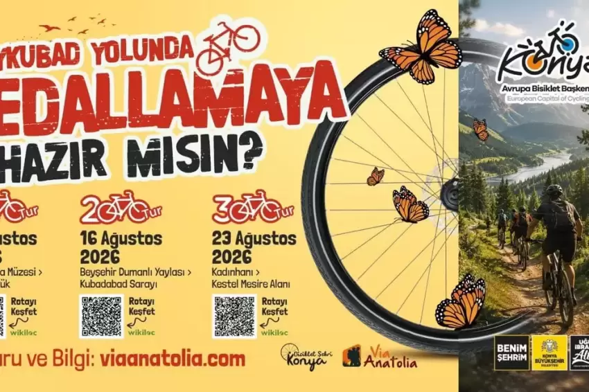 Konyada bisiklet turları ağustos ayında da devam edecek
