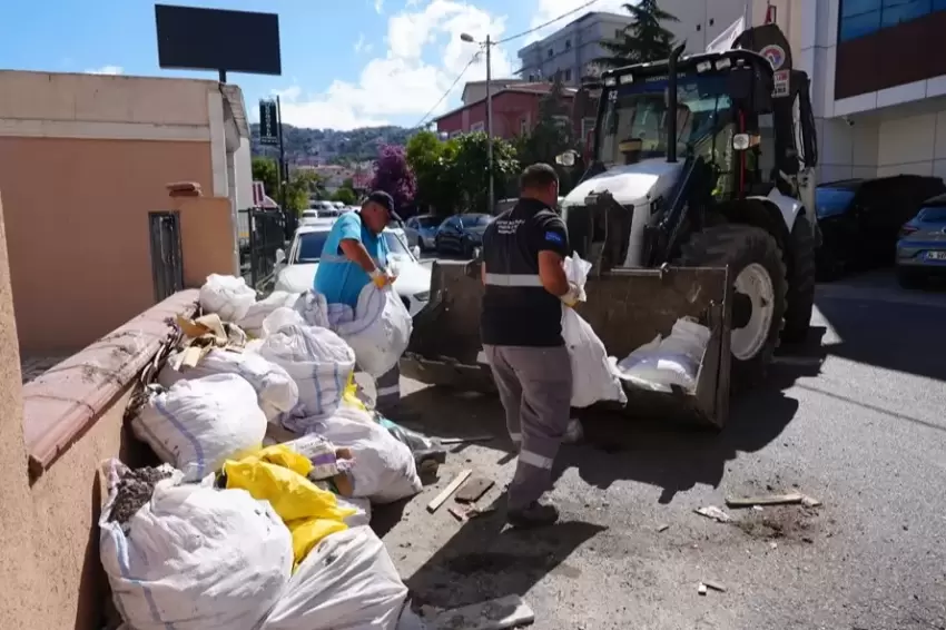 Zümrütevlerde kapsamlı temizlik mesaisi