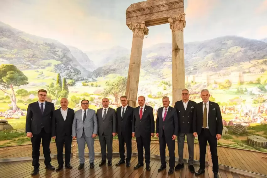 KKTC 5. Cumhurbaşkanı Ersin Tatar Osmangazide