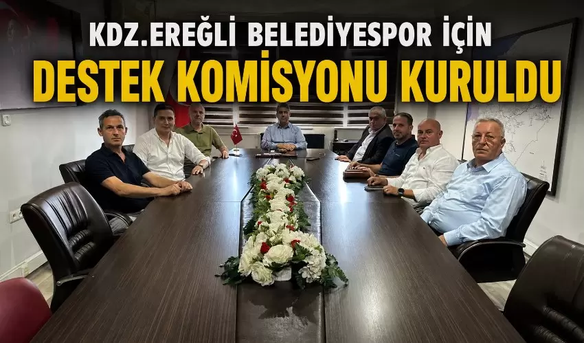 Kdz. Ereğli Belediyespor için destek komisyonu ilk toplantısını yaptı