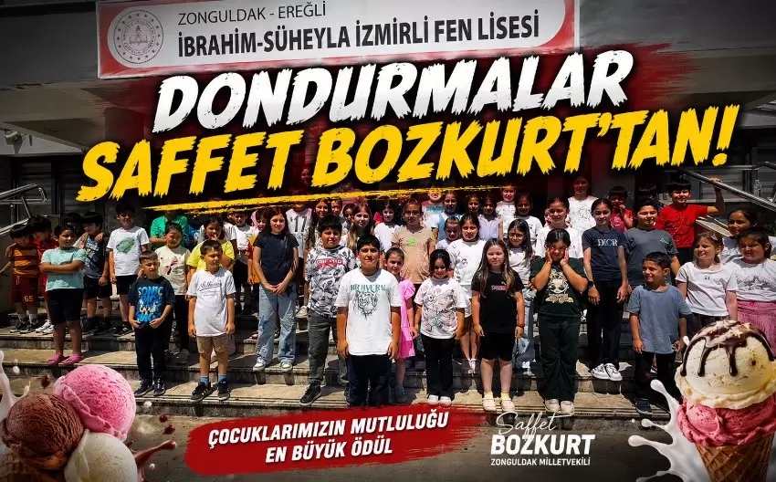 Fen Lisesi öğrencilerinden Saffet Bozkurta dondurma çağrısı… Yanıt gecikmedi