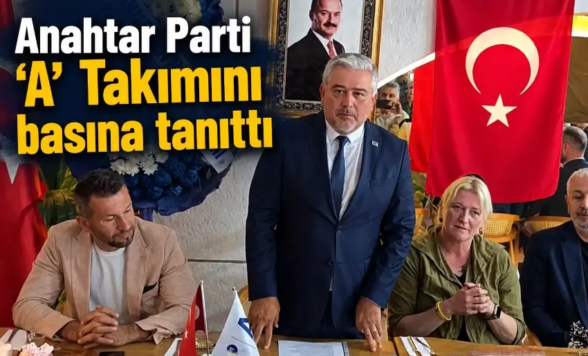 Anahtar Parti Kdz. Ereğlide ‘A takımını basına tanıttı