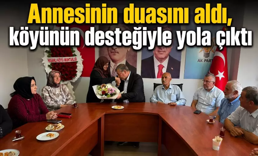 Hasanlı köyü evladına sahip çıktı