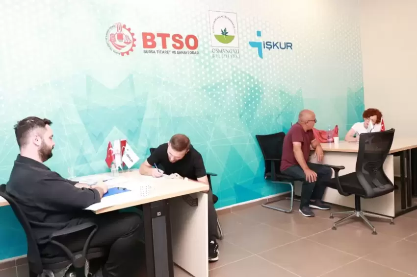 Bursa Osmangazide istihdam buluşmalarıyla iş imkanı