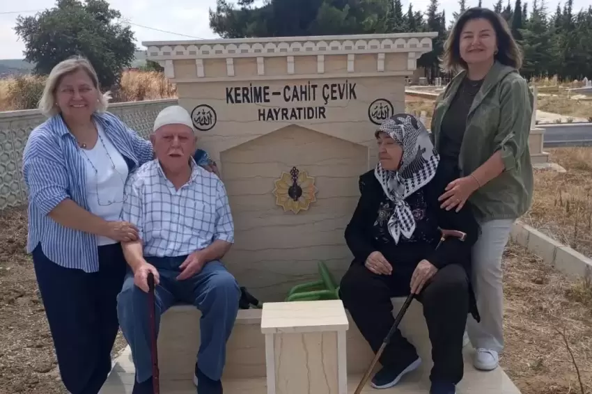 Yenimuhacir Mezarlığına anlamlı hayrat çeşmesi