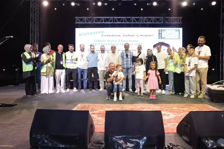 Kütahyada Yedigöller Metehan Destek Konserleri start aldı