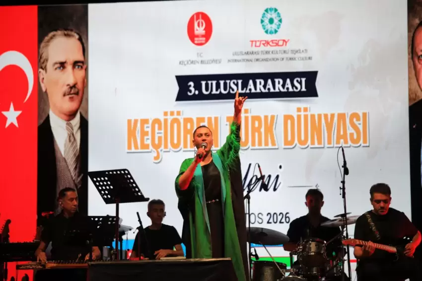 Türk Dünyasının kalbi Keçiörende attı