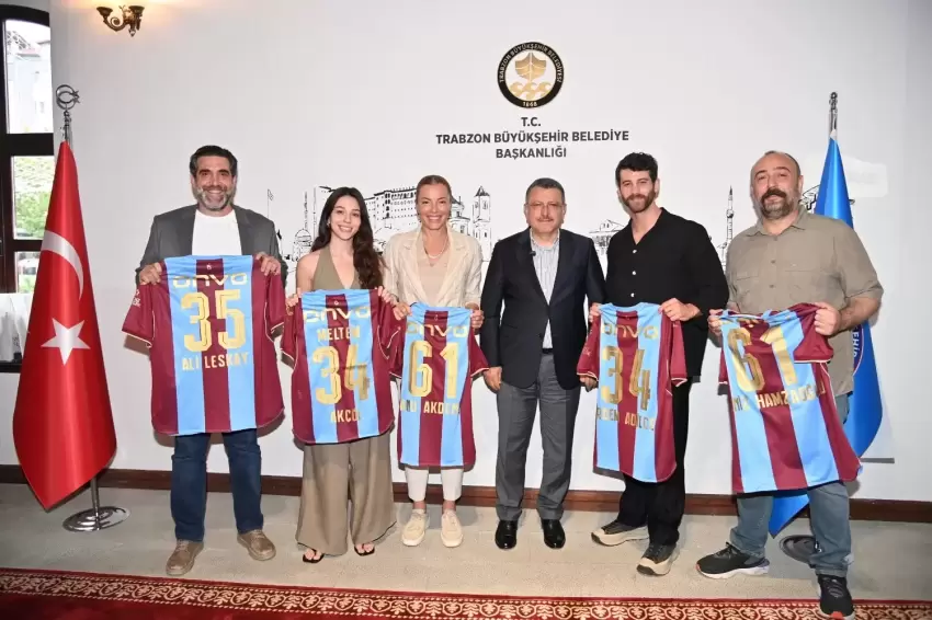 Başkan Genç, Sevdam Karadeniz ekibini ağırladı Film Festivali Aralıkta