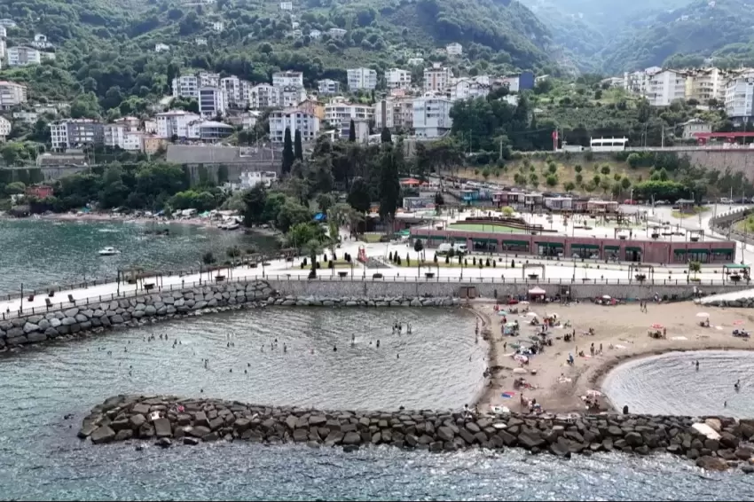 Orduda gökdelenlerin yıkıldığı sahil halkın hizmetine açıldı