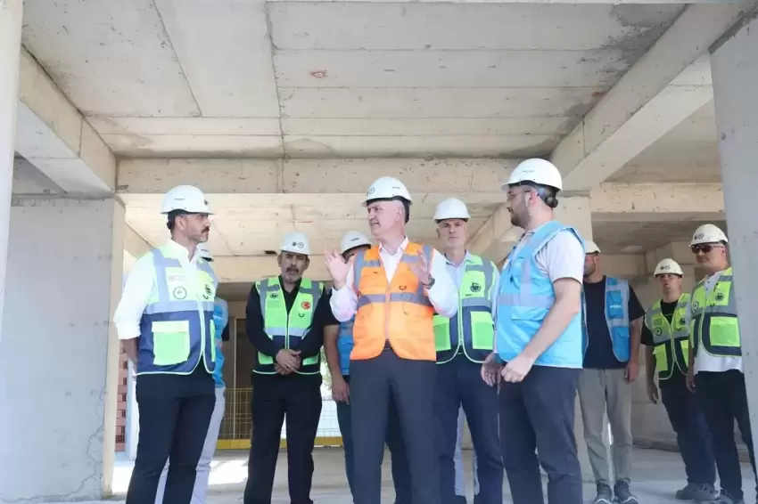 Bursa İnegölde Turgutalp Kentsel Dönüşüm Projesi hızla ilerliyor