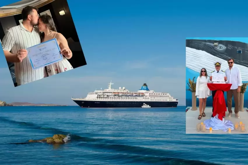 Kruvaziyer gemisinde evlenme ve nikah tazeleme modası