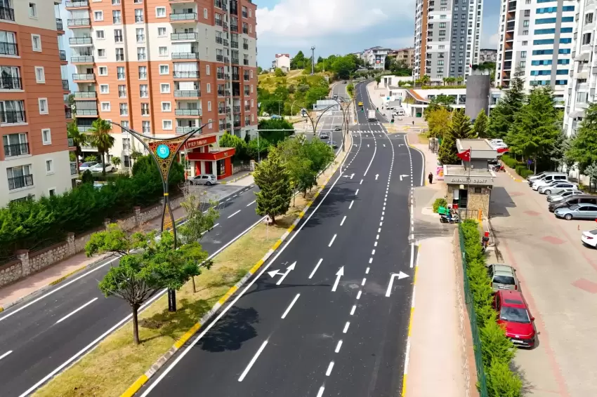 Kocaelide Santral Rampası yeniden çift yönlü trafiğe açıldı