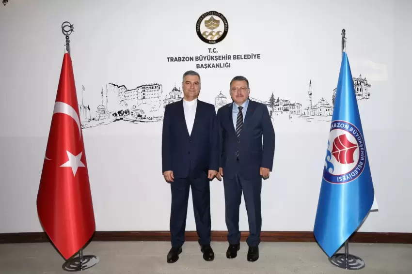 Trabzondan İrana kardeşlik ve ticaret mesajı